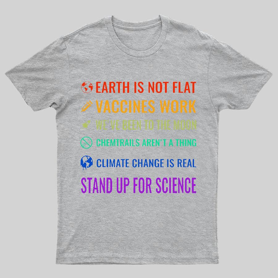 Stand Up For Science! Geeky T-Shirt