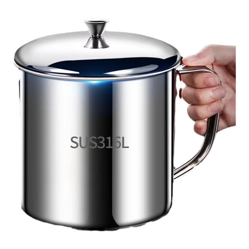 Yi Pan 304 Stainless Steel Cup with Lid