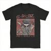 Harajuku Punk Music Band Gorillazs T-Shirt Unisex Crewneck Short Sleeve Tops Cotton Summer Top Tee