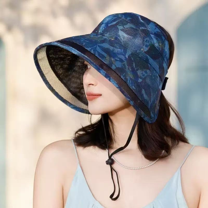 Dayan sun hat summer new peach skin velvet bucket hat women's outdoor travel sun hat seaside beach hat