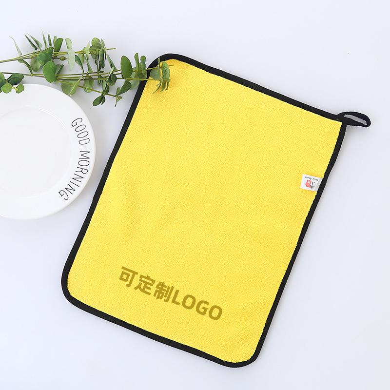 

Утолщенное полотенце из кораллового флиса для чистки автомобиля - Впитывающее воду, Многофункциональное, С возможностью нанесения логотипа методом термопереноса 30*60cm (400g/㎡ Standard)