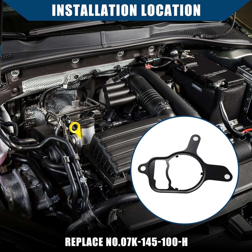 No.07K-145-100-H/Vacuum Pump/Repair Kit for Volkswagen Jetta 2006-2014 for Volkswagen Beetle 2006-2014 / Vacuum Pump Seal Kit/Durable/Plastic / 1