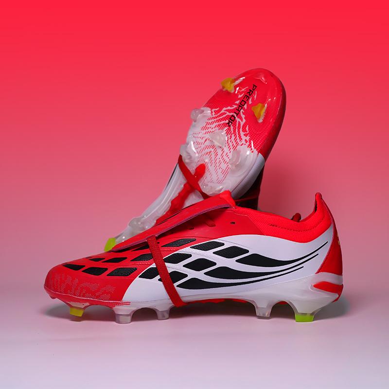 Bottes de Football de Haute Qualité pour Homme pour l'Entraînement des Jeunes Crampons Rapides pour Football Extérieur Antidérapantes Chaussures de Football pour Homme 35-45 38