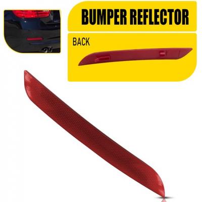 For BMW 328i 320i 335i 428i 430i 435i 440i REAR LEFT BUMPER REFLECTOR RED 12-17