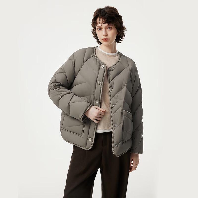 Tambour Lightweight Women's Collarless Down Jacket