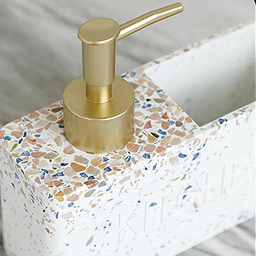 For Kitchen Sink with Soap Pump and Storage Area