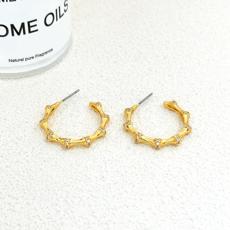 Personality Light Luxury Temperament High-End Earrings Stud Earrings