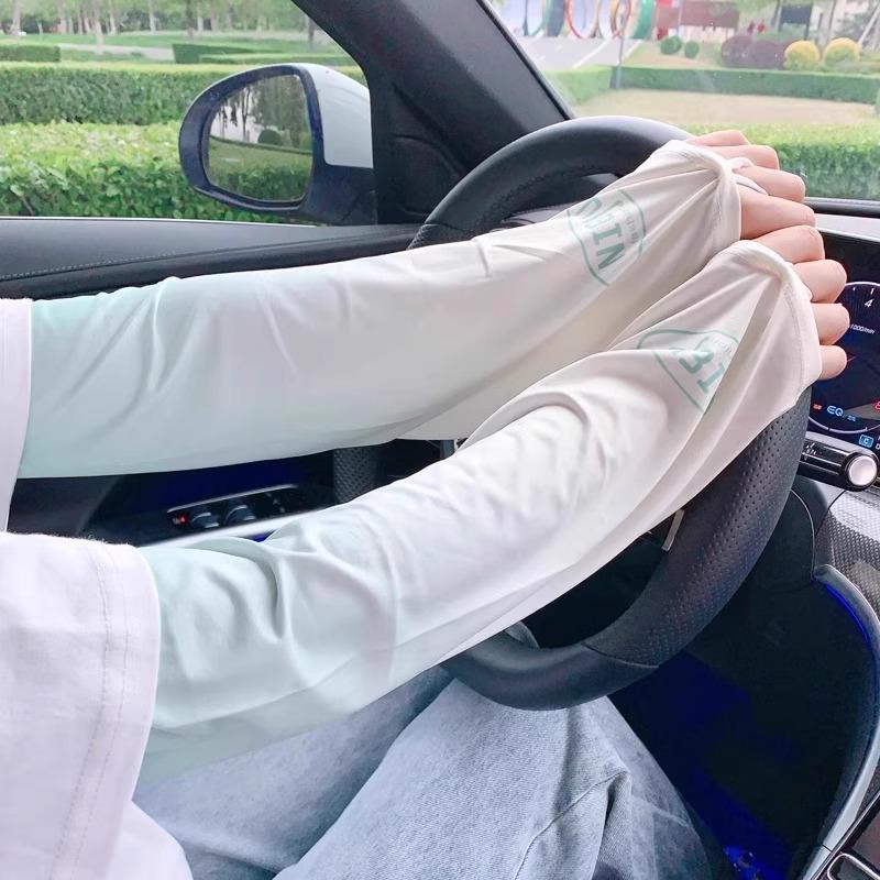 2025 Summer Ice Silk UV Protection Cycling Arm Sleeves for Men & Women
