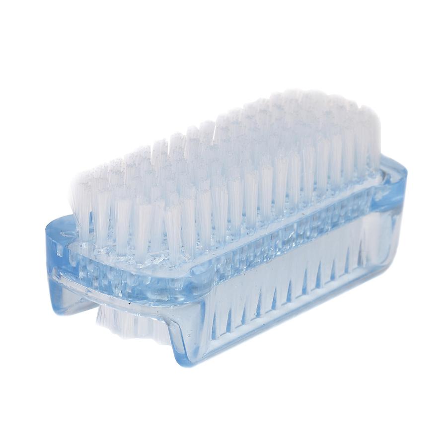 

1/3/5 шт. двостороння щітка для чищення нігтів, інструмент для манікюру та педикюру, ідеально підходить для нігтів на руках і ногах 1 синій