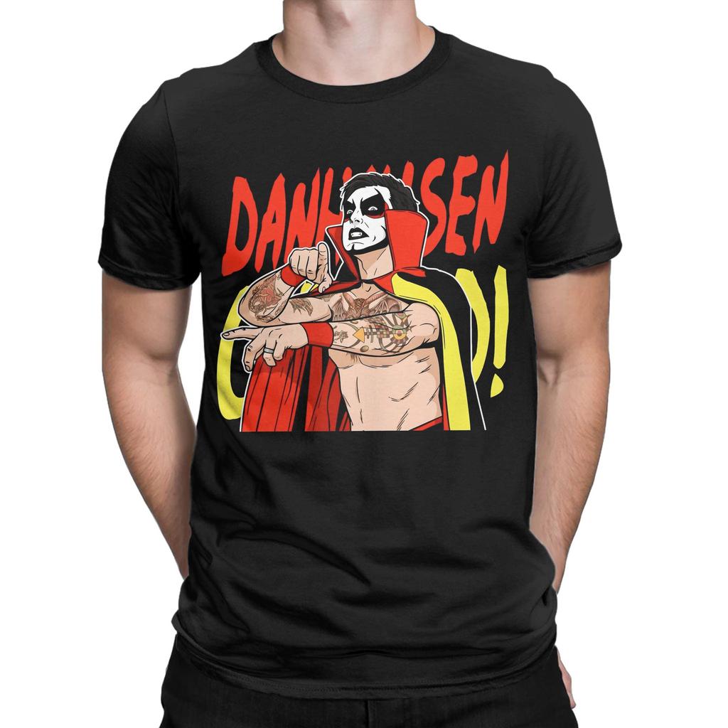 Danhausen Very Nice Very Evil TShirts for Men Awesome Cotton Tee Shirt Round Collar Short Sleeve T Shirts Gift Idea Clothing