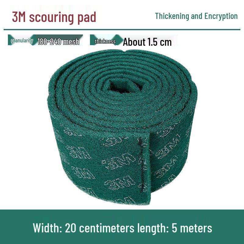 3M Stainless Steel Scouring Pad Roll for Kitchen Pot Brush & Rust Removal