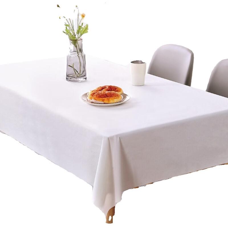 Pure White Disposable Tablecloths