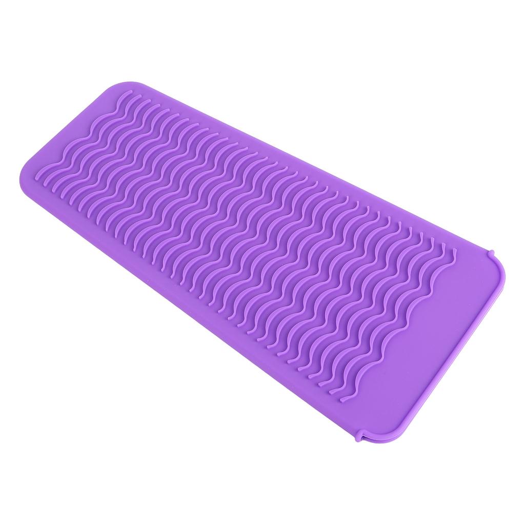 Heat Resistant Silicone Pouch Hair Styling Shaving Tool Anti Slip   Storage Bag Curling Iron Holder