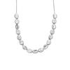 Skagen Women's ANJA PEBBLE Silver-Tone Stainless Steel Bead Necklace, SKJ1851040