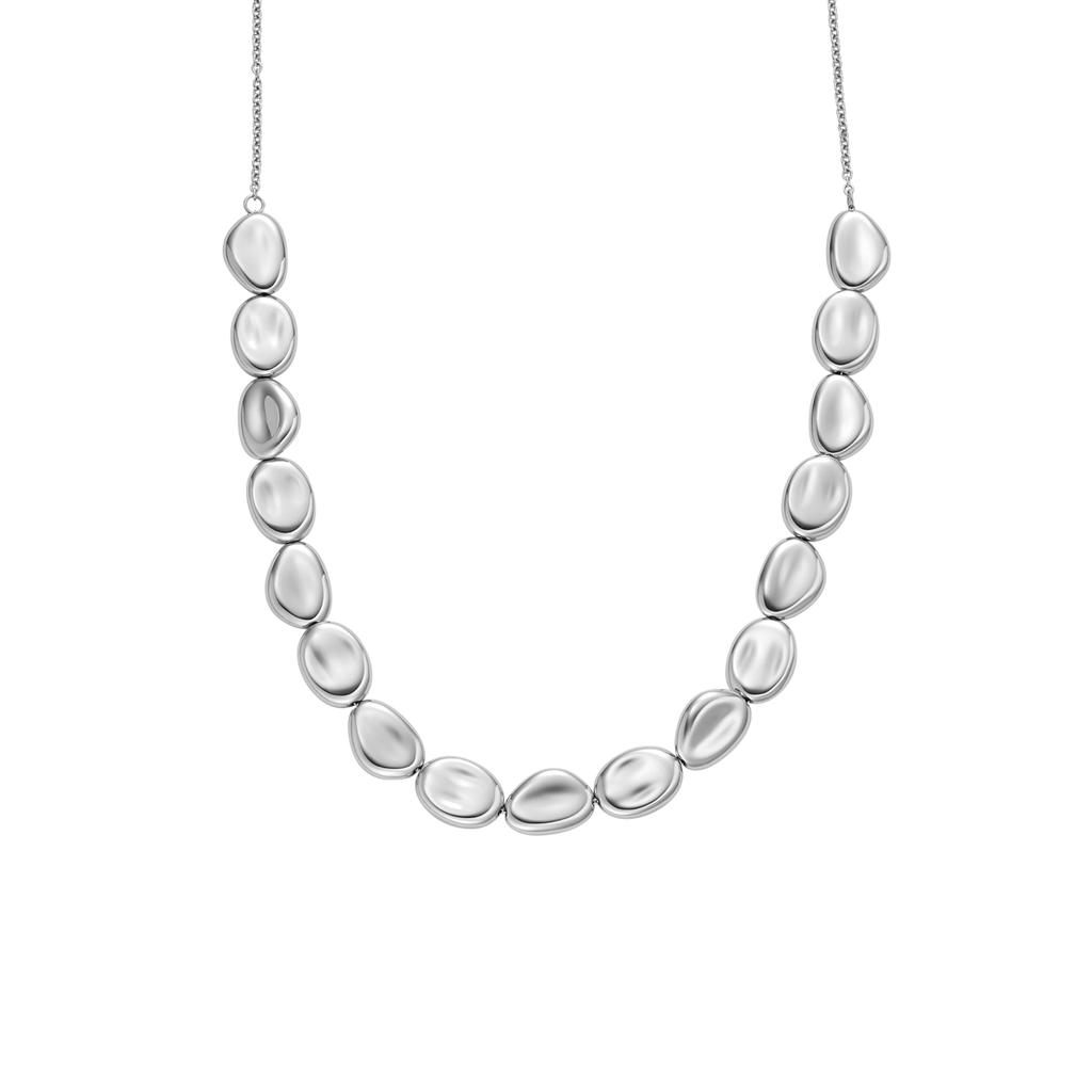 Skagen Women's ANJA PEBBLE Silver-Tone Stainless Steel Bead Necklace, SKJ1851040