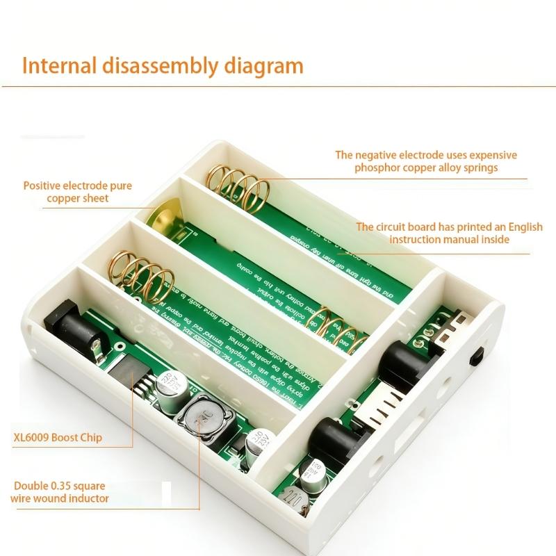 3 In 1 Voltages Output UPS Battery Box For Router Modem Camera With Stable 12V 9V 5V DC5521 Power Supply