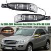 Car LED Side Rearview Mirror Turn Signal Indicator Light Lamp For Benz GL ML R X164/W164/V251 2006-2010 A1648200521 A1648200621