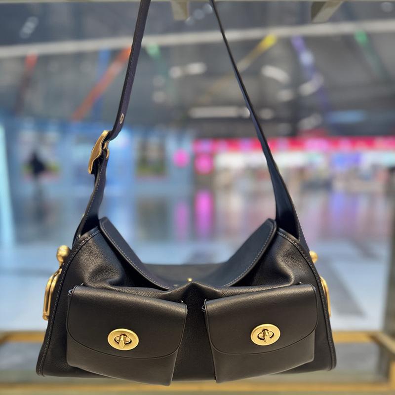 SHELKSBAG 2026 Neue Retro-Stil Designer-Achseltasche Damen Vielseitig Mehrere Taschen Modische und Schlichte Umhängetaschen