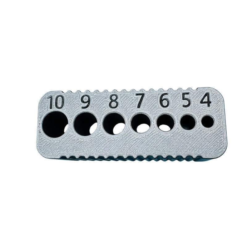 Durability Reusable Drill Guide Strong PLA Construction Drill Jig Long Lasting Performances Drilling Applications