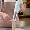 Electric Pasta Maker 5 Heads Noodle Press Machine for Lasagna Macaroni Ramen Blue