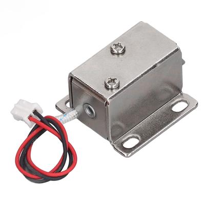 2A DC Mikro Elektromagnetisches Schloss Schranktür Schublade Elektrische Entriegelungseinheit Sicherheitsschloss DC12V