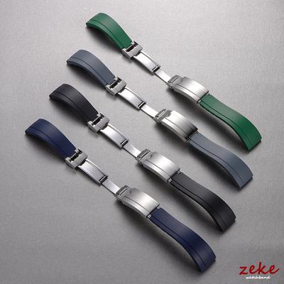 20MM Rubber Watch Band for Rolex DAYTONA Submariner Yacht GMT Explorer Silicone Watch Accessorie Watch Bracelet Strap Chain