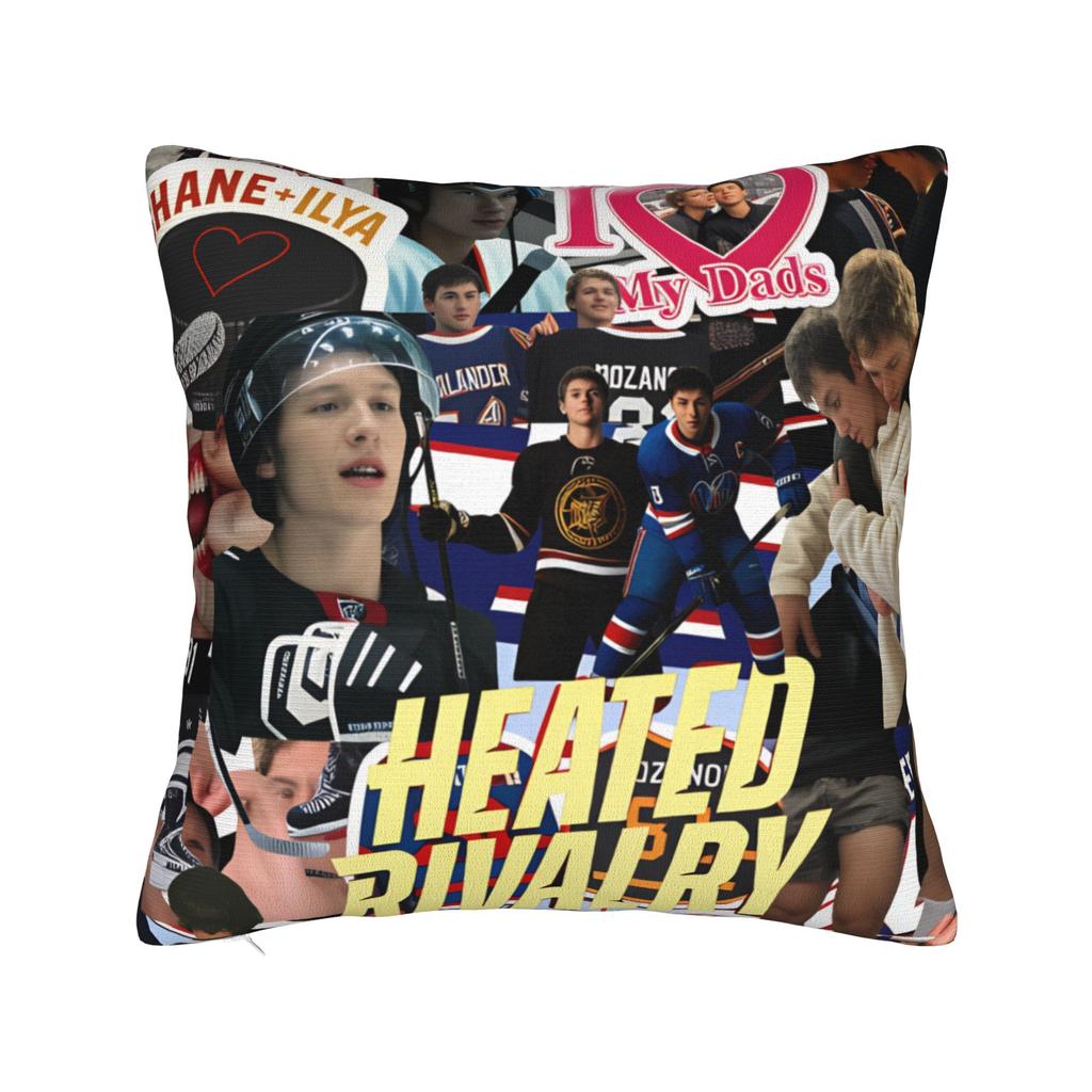 Heated Rivalry Pillow Case Kawaii Pillow Cover Soft Pillowcases For Sofa Car Home Decor