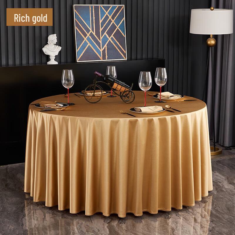 LvXunPENGKE Thickened Round Tablecloth