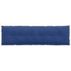 Back Cushion Police Blue 180 x 50 cm Cord Fabric