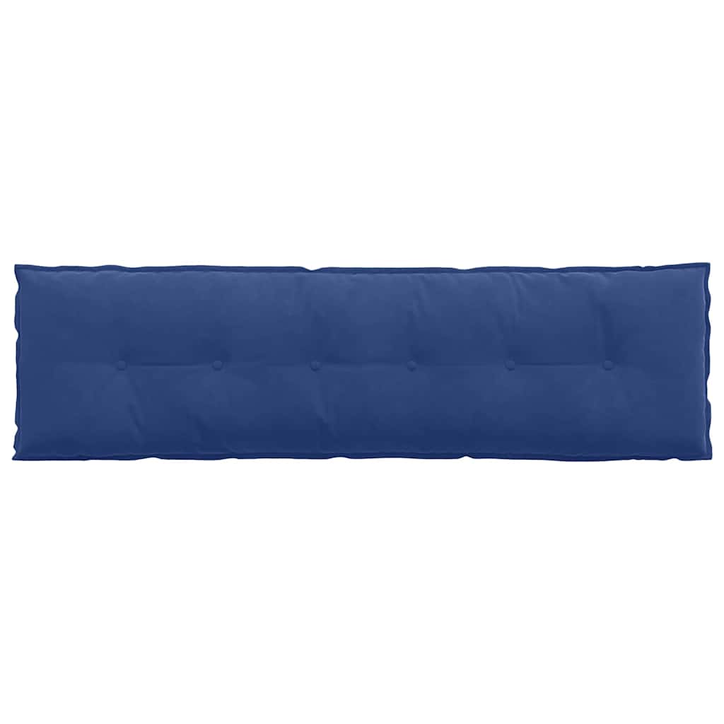 Back Cushion Police Blue 180 x 50 cm Cord Fabric