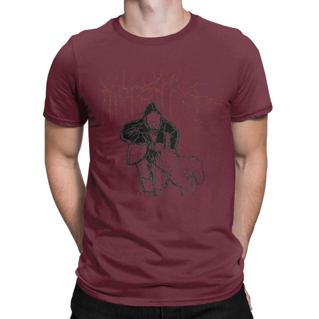 Ken Carson More Chaos Album Men T Shirts  Vintage Tee Shirt Short Sleeve Round Collar TShirt Pure Cotton Graphic Printed Tops