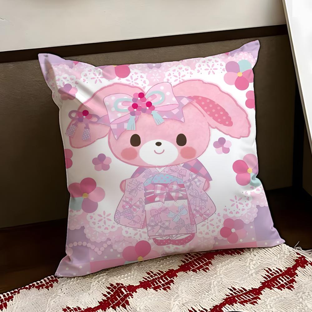 Cartoon BBONBONRIBBON Cushion Cover Reversible Soft Durable Pillow Cover Home  Car MultiScene Use for Daily Comfort