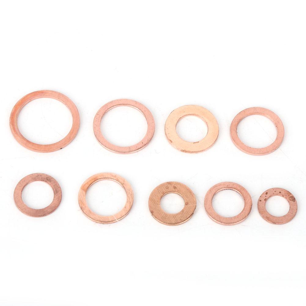 Kopparpackning Maskinvara Tillbehör Fästelement Tätningsbricka Industriella Delar200st