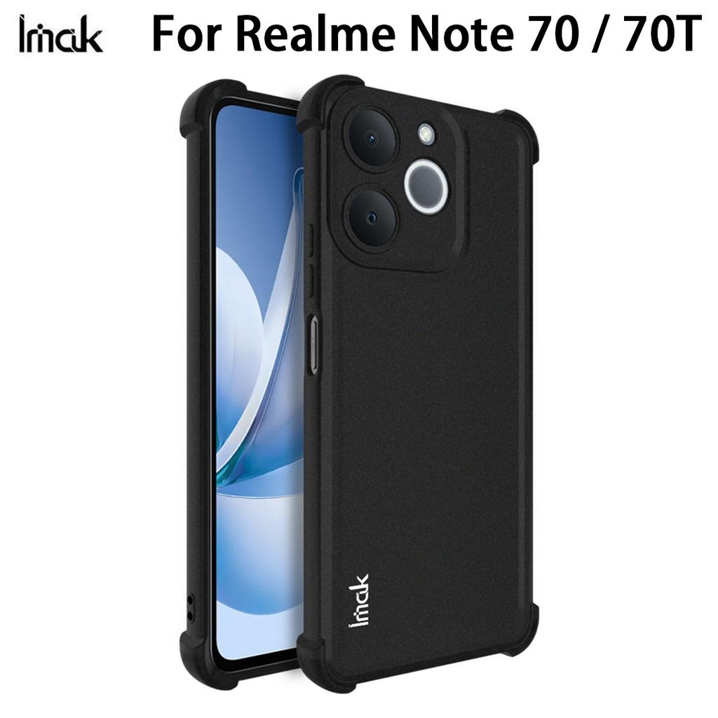 Realme Note 70 / 70T 4G Phone Case IMAK Shock-resistant Soft Case