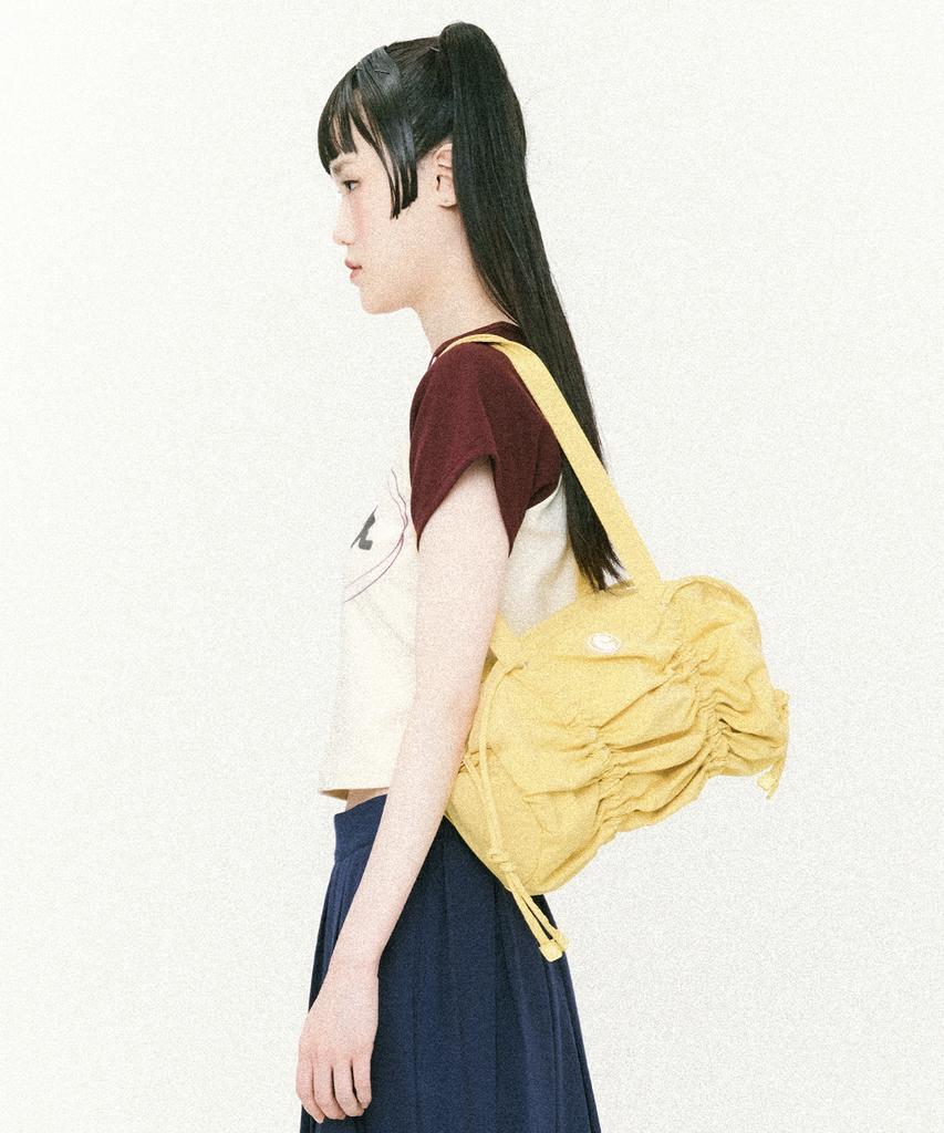 Ccorie Hammer String Shoulder Bag Yellow
