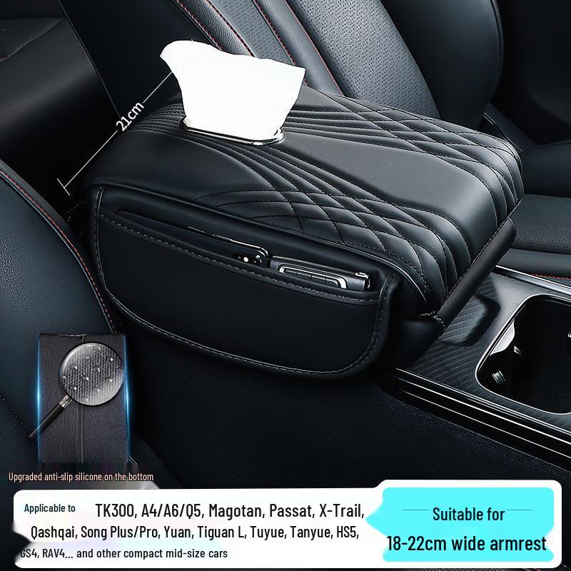 Memory Foam Armrest Riser Pad for Tank 300/500 - Wide, Thick Car Center Pillow