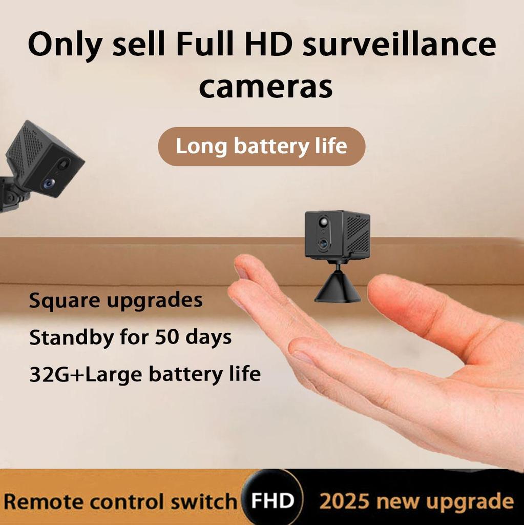 Full HD camera wireless monitor family car wifi remote mobile phone portable remote connection photography indoor home plug-in