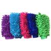 Chenille Double-Sided Car Wash Mitt - Coral Car Cleaning Tool