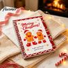 Portable Memory Keeper for Cash Christmas Gift Card Book, 7" x 5" Spiral Bound Merry Unique DIY Holiday Solution Booklet, Greeting Album, Personalized