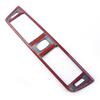 Beler Carbon Fiber ABS Car Central Air Vent Outlet Frame Cover Trim Fit For BMW 3 4 Series F30 F34 GT 2014 2015 2016 2017