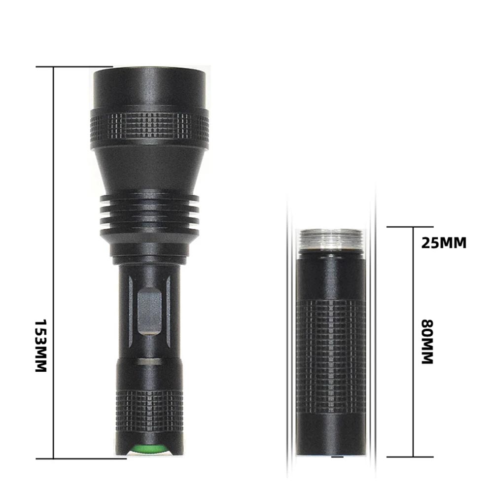 Infrared Night Vision Fill Light IR 5w Strong Lighting Flashlight Long Handle Handheld Outdoor 850/940nm