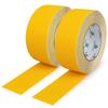BOMEI PACK 2 Rolls of 50mm X Yellow Adhesive Tape for Indoor and Outdoor Anti-Slip Tape, 10m, Anti-slip (grip Tape) Slip-resistant Stairs.
