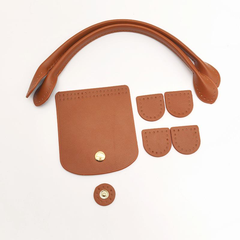 Dragon Xiang Dumpling Leather Crochet Handbag DIY Material Set