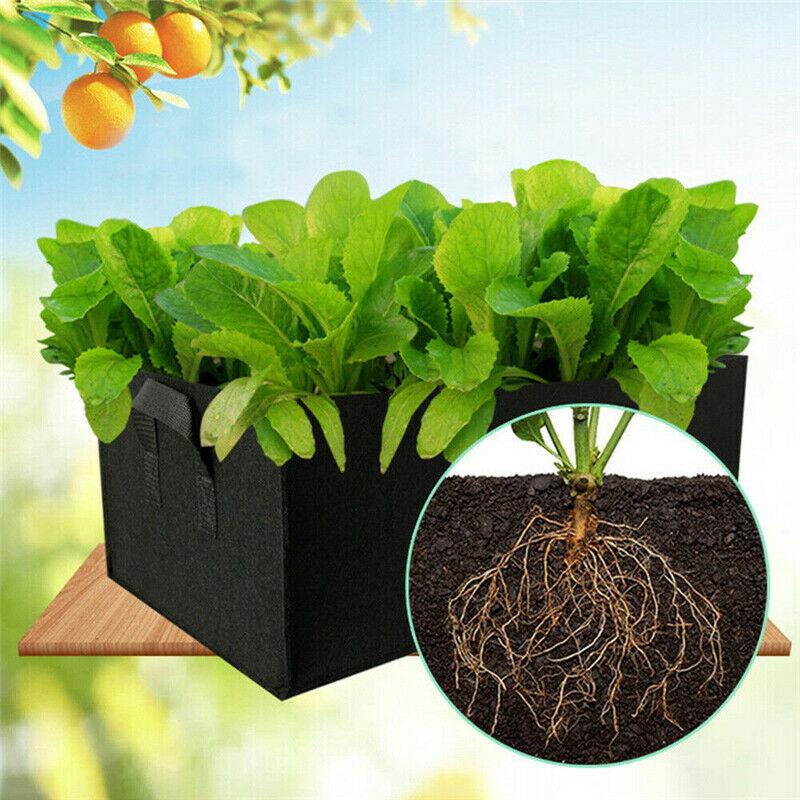 Thickened Non-woven Planting Bag Reusable Large Grow Bag Planter Vegetable Tomato Potato Carrot Garden Plant Pot
