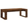 VidaXL Table basse chêne fumé 102x50x35 cm bois d'ingénierie 823363