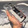 Intage Cassette Tape Photo Frame Soft Phone Case For iPhone 17 Air 16 e 15 14 13 12 11 Pro Max Plus SE Shockproof Cover