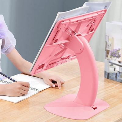 Desktop Book Stand Ergonomic Adjustable Foldable Multifunctional Book Holder for Children Reading