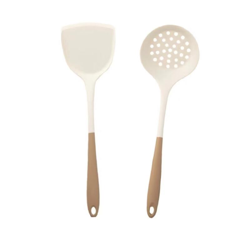 Wutuo Two-Tone Silicone Kitchen Utensil Set