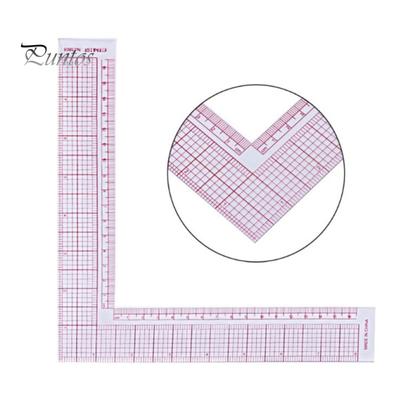 Multi-function Ruler DIY Plastic Sewing Square Curve Tailor Drawing Craft Tool