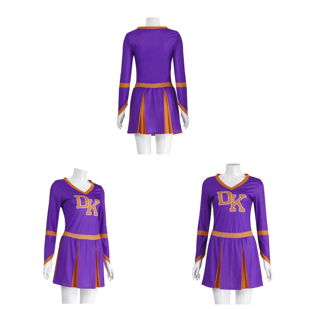 Jennifers Body Cosplay Costume Cheerleader Dress For Anime Role Play With Lycra Fabric